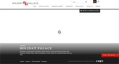 Desktop Screenshot of holidaypalace.com